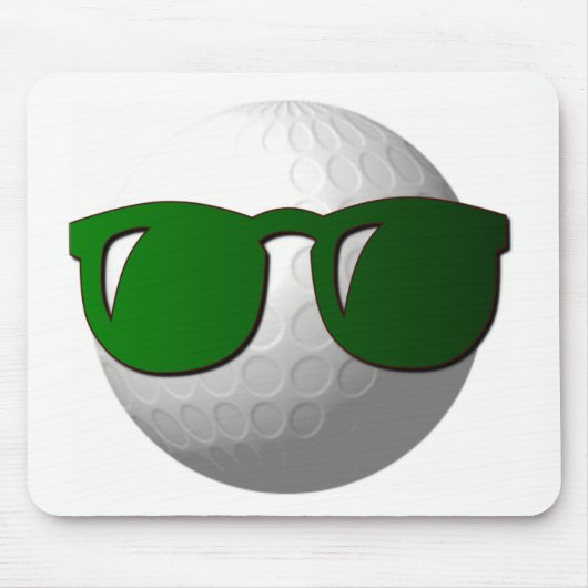 Cool Golf Ball Design Muismat (Voorkant)