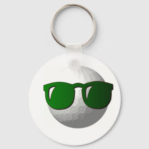 Cool Golf Ball Design Sleutelhanger