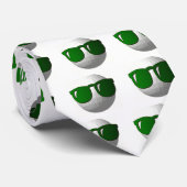 Cool Golf Ball Design Stropdas (Opgerold)