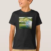 Cool Golf Ball Fun Uniek Kinder Shirt (Voorkant)