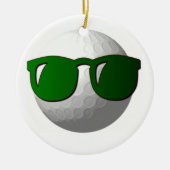 Cool Golf Ball Ornament (Voorkant)