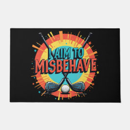 Cool Golf deurmat met grappig citaat