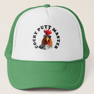 Cool Golf Petten, Cocky Golfer Golf Pet, Golfcadea Trucker Pet