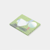 Cool Golf Theme Sticky Notepads Post-it® Notes (Schuin)