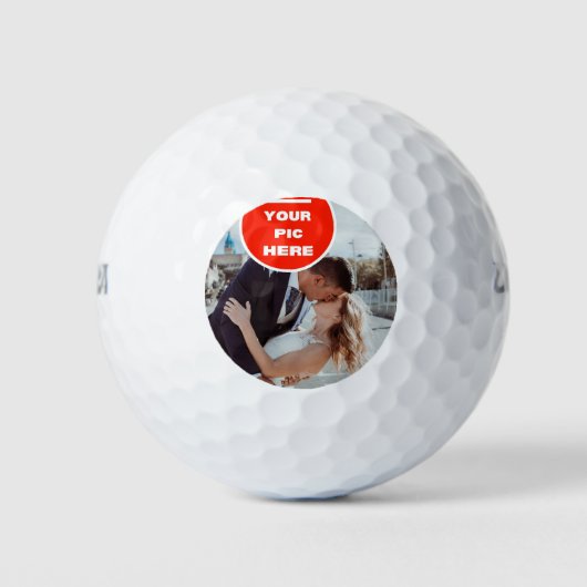 Cool! Golfballen - gepersonaliseerd (Voorkant)