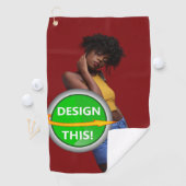 COOL! Golfhanddoek - Custom (Insitu)