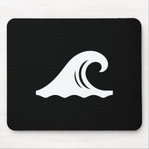 Cool golven symbool surfer surfen surf kust strand muismat