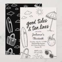 Cool Good Tides & Tan Lines Strandfeest