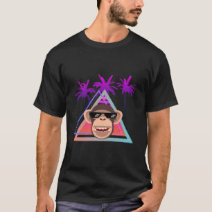 Cool goofy chimpansees t-shirt