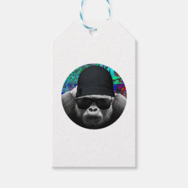 Cool Gorilla Gift Label Cadeaulabel