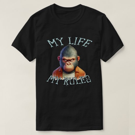 Cool Gorilla, grappig cadeau T-shirt (Design voorkant)