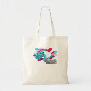 Cool Gorilla Monke Label VR spel Monke Tote Bag