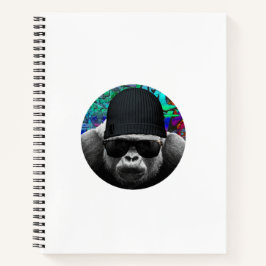 Cool Gorilla Spiral Notitieboek