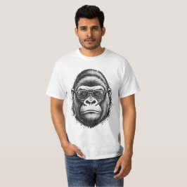 Cool gorilla stijl t-shirt