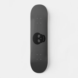 Cool Gothic Black Skull Skateboade Persoonlijk Skateboard