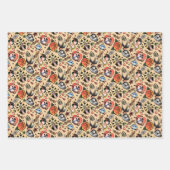 cool gothic Weddenschap betegeld patroon Inpakpapier Vel (Voorkant)