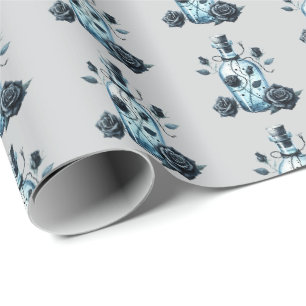 Cool gotische tegelpatroon liefdesdrank Valentijn Cadeaupapier