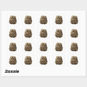 Cool Goud FABULEUZE Sticker Kunst (Vel)