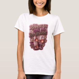 Cool Goud LOPEN OP ROOS EN SLECHTE BESLISSINGEN T-shirt