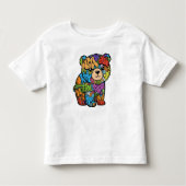 Cool Graffiti Beer Kinderen T-shirt (Voorkant)