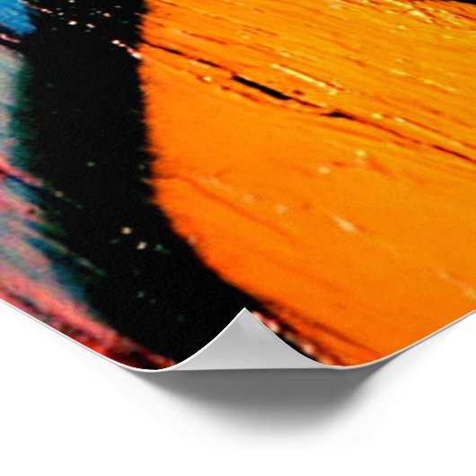 Cool Graffiti clown home kantoor decor poster (Hoek)