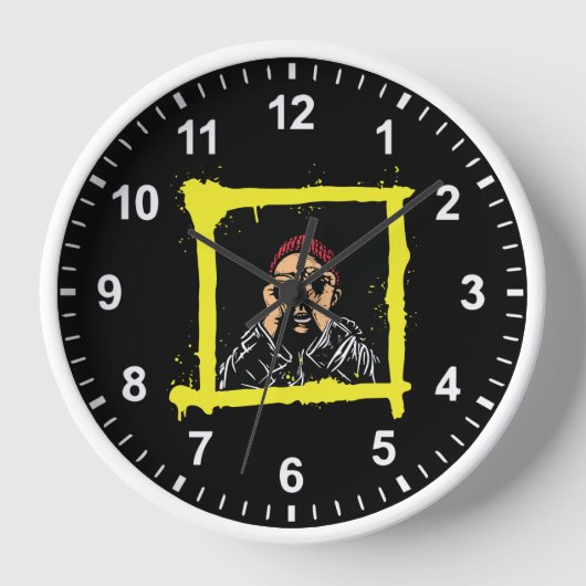 Cool Graffiti Illustration Art, Funny Mannen Shirt (Voorkant)