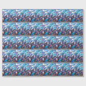 Cool Graffiti Muur Cadeaupapier (Vlak)