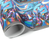 Cool Graffiti Muur Cadeaupapier (Rol Hoek)