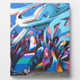 Cool Graffiti Muur Fotoplaat