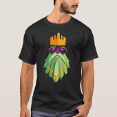 Cool Graffiti Paint Drip Dwarf King Zombie Scary H T-shirt (Voorkant)