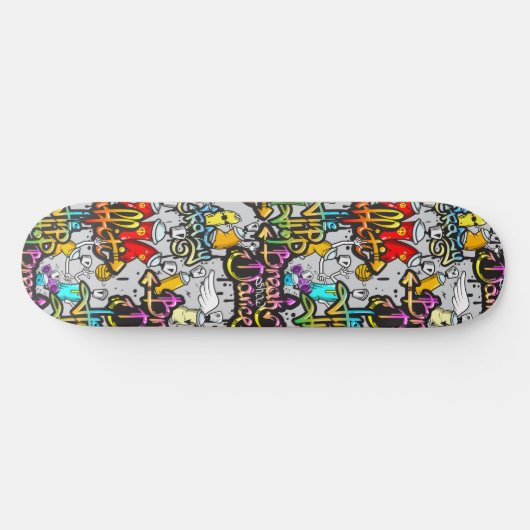 Cool Graffiti Skateboard (Horizontaal)