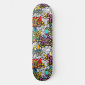 Cool Graffiti Skateboard (Voorkant)