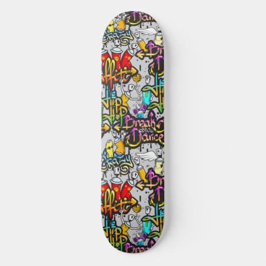 Cool Graffiti Skateboard (Voorkant)