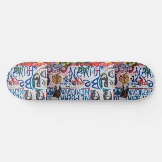 Cool Graffiti Skateboard (Horizontaal)