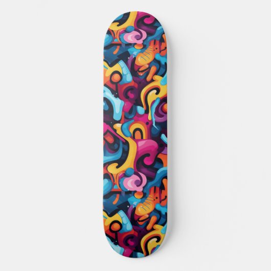 Cool Graffiti Skateboard (Voorkant)