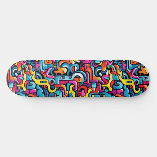 Cool Graffiti Skateboard (Horizontaal)