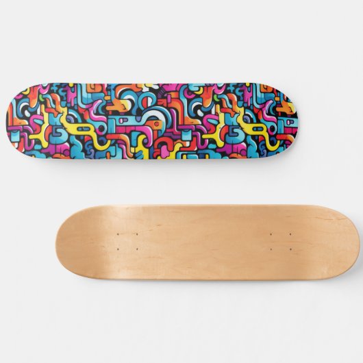 Cool Graffiti Skateboard (Horizontaal)