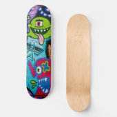 Cool Graffiti Skateboard (Voorkant)
