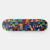 Cool Graffiti Skateboard (Horizontaal)