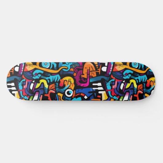 Cool Graffiti Skateboard (Horizontaal)