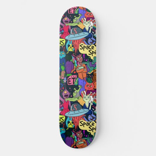 Cool Graffiti Skateboard (Voorkant)