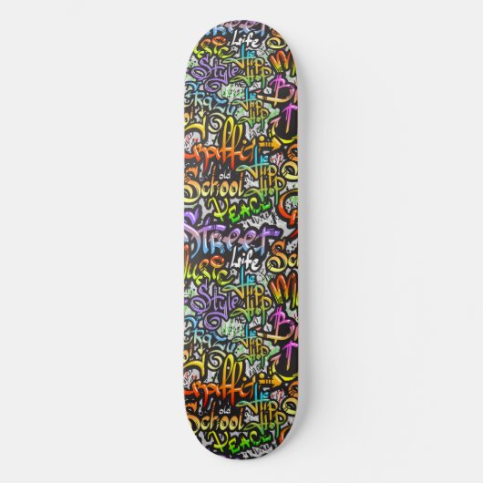 Cool Graffiti Skateboard (Voorkant)
