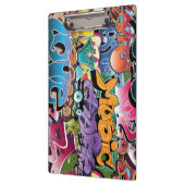 Cool Graffiti Street Art Abstract Klembord (Links)