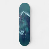 Cool graffiti unicorn skateboard (Voorkant)
