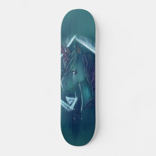 Cool graffiti unicorn skateboard (Voorkant)