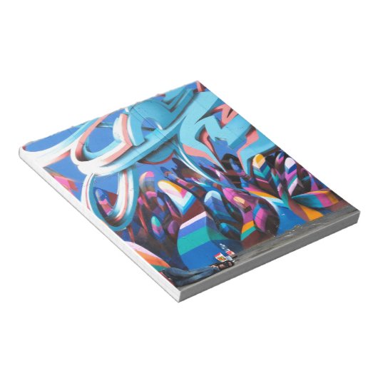 Cool Graffiti Wall Notitieblok (Schuin)