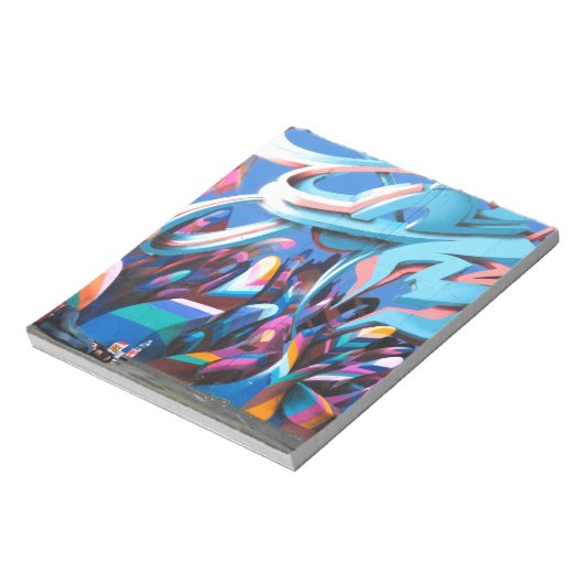 Cool Graffiti Wall Notitieblok (Linkerzijde)