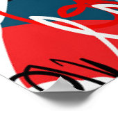 Cool graffiti woord art home decor poster (Hoek)