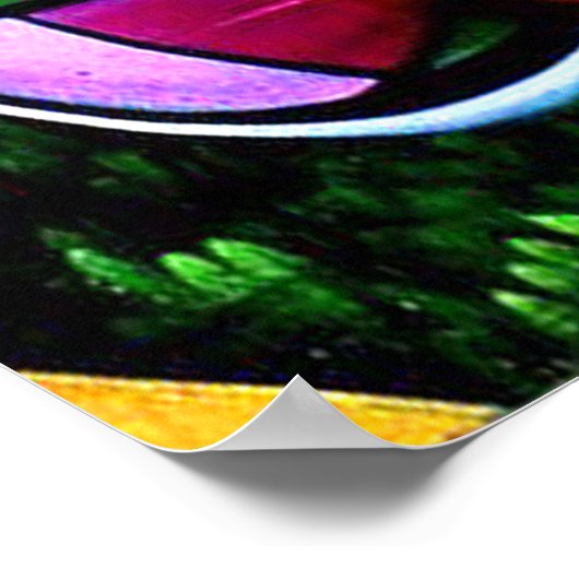 Cool graffiti woord art home decor poster (Hoek)