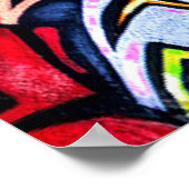 Cool graffiti woord art home decor poster (Hoek)